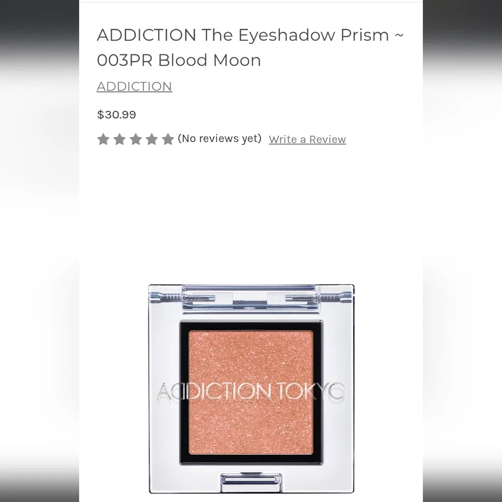 Addiction Tokyo Eyeshadows Lot